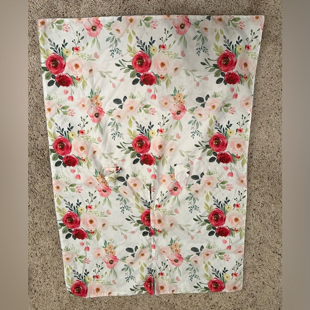 Floral car seat cover
